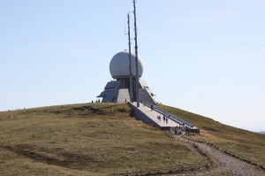 Spaciges (ziviles) Radar auf dem Großen Belchen