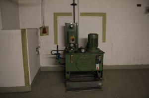 Der Kompressor für die Hydraulik