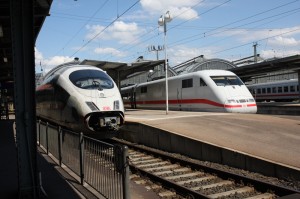 Fernverkehr auf Gleis 1 und 2