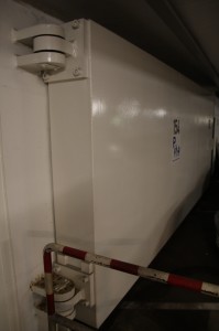 Tor an der Ex-Zufahrt zum Osttunnel