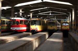 In der Wagenhalle