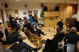 Bei der Ansingprobe