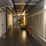 Blick in den Südflügel der Anlage.