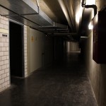Der Nordflügel ist quasi unberührt und wird auch nicht von der Schule als Lagerraum benutzt