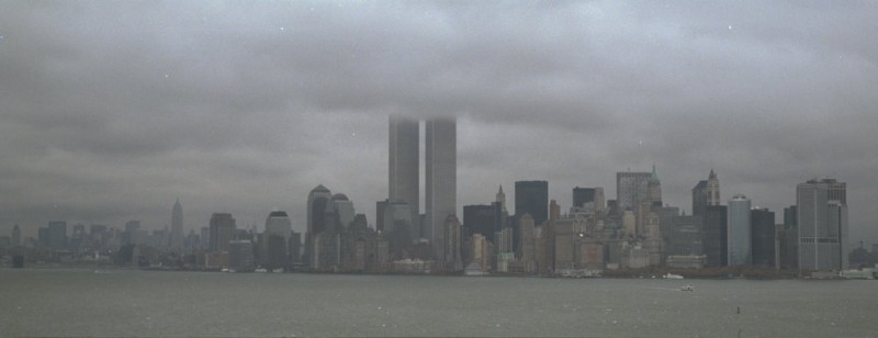 Manhattan mit Twin Towers